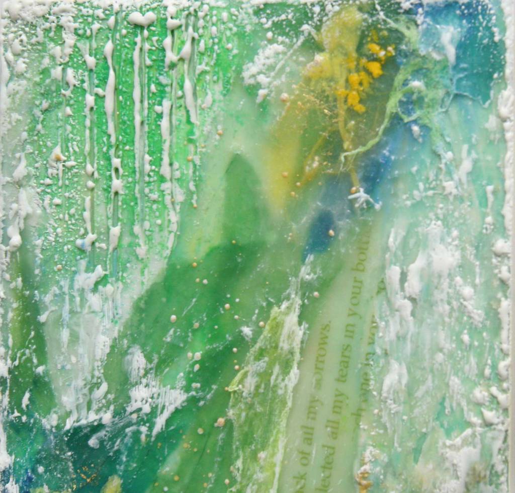 detail of White Breath #6 by Misako OBA