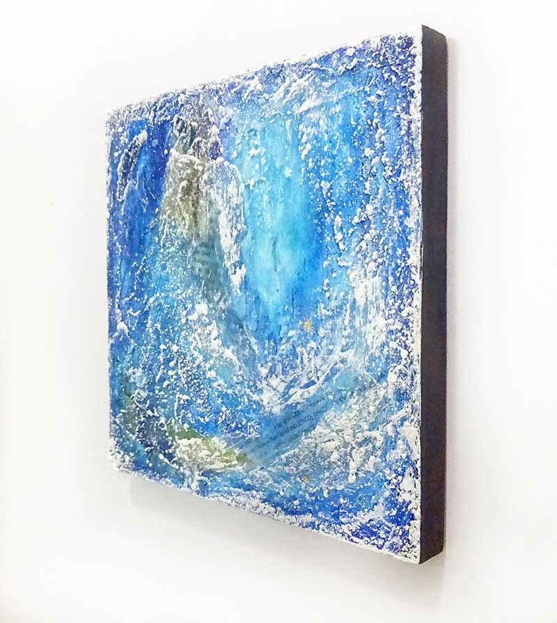 side of Luminous Whisper-blue by Misako OBA