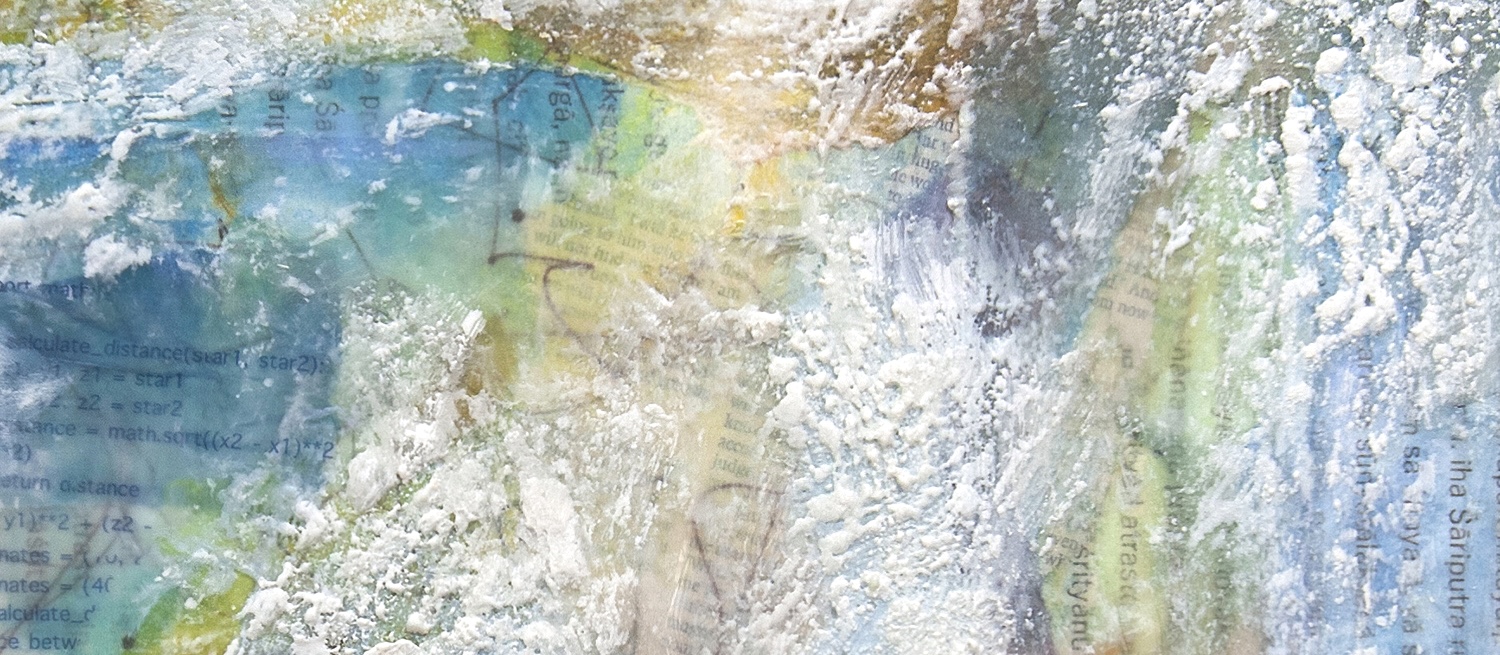 Top feature image - detail of Where Are You Going by Misako OBA